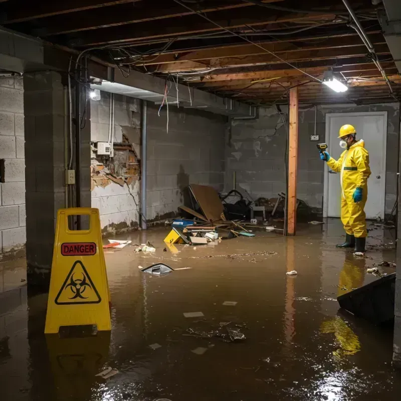 Flooded Basement Electrical Hazard in Clifton, CO Property